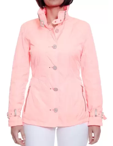 Giacca a vento rosa salmone Concept k